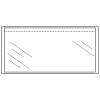 Koperta na list przewozowy 123drukuj bez nadruku 225 x 122 mm - DL samoprzylepna (1000 sztuk) 300780 - 1