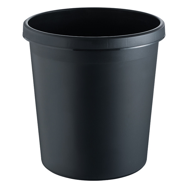 Kosz na śmieci czarny, 18 l,  123drukuj 301611 - 1