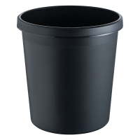 Kosz na śmieci czarny, 18 l,  123drukuj 301611