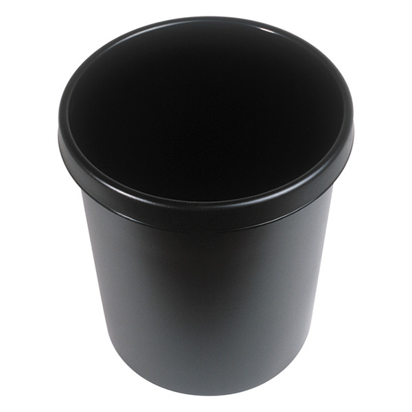 Kosz na śmieci czarny, 18 l,  123drukuj 301611 - 2