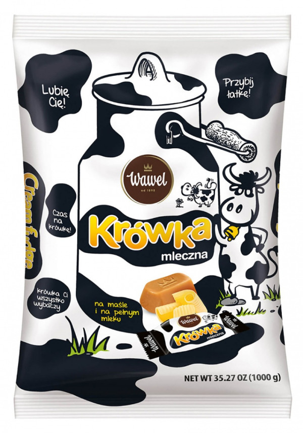 Krówki mleczne Wawel Krówka, 1kg 700364 - 1