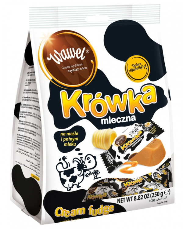 Krówki mleczne Wawel Krówka, 250g 700372 - 1