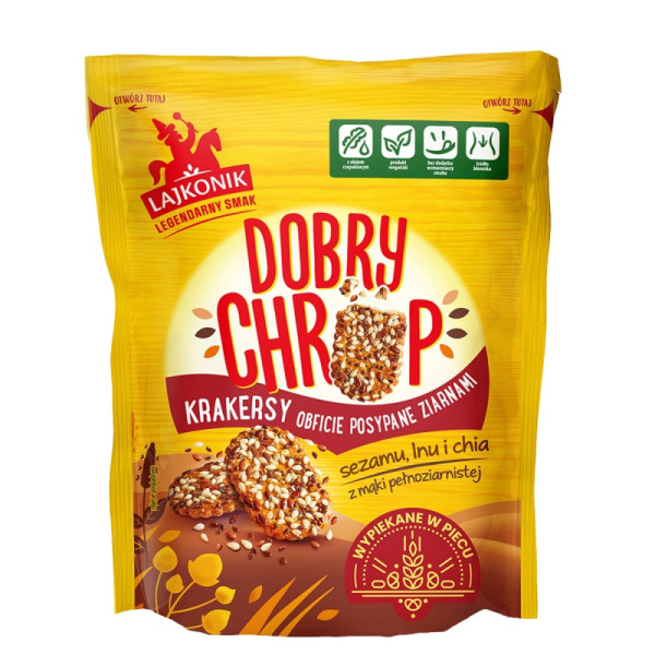 Krakersy Lajkonik Dobry Chrup, 16 x 100 g 700377 - 1