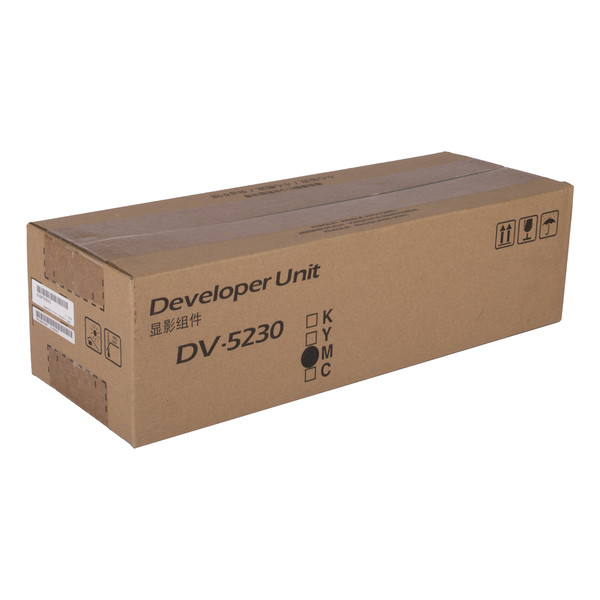 Kyocera DV-5230M developer czerwony, oryginalna 302R793050 302R793051 094780 - 1