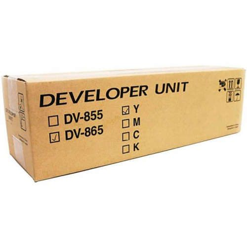 Kyocera DV-865Y developer żółty, oryginalny 095206 - 1