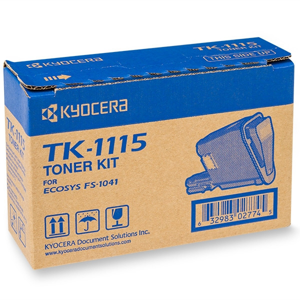 Kyocera TK-1115 toner czarny, oryginalny 1T02M50NL0 079454 - 1