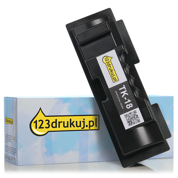 Kyocera TK-18 toner czarny, wersja 123drukuj 1T02FM0EU0C 370QB0KXC 032290 - 1