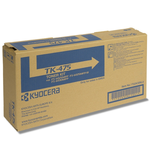 Kyocera TK-475 toner czarny, oryginalny 1T02K30NL0 079336 - 1