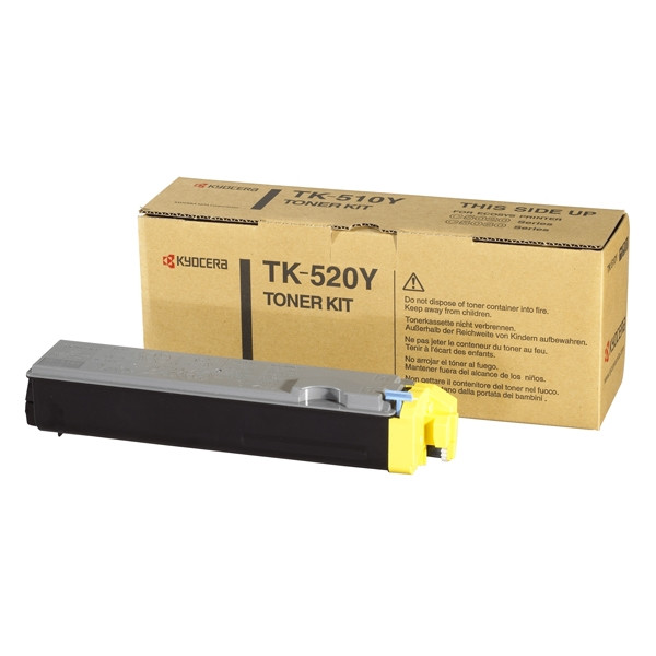 Kyocera TK-520Y toner żółty, oryginalny 1T02HJAEU0 079070 - 1