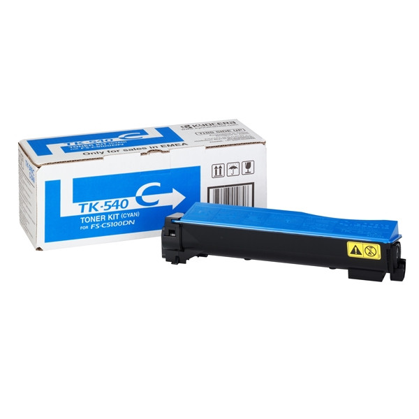 Kyocera TK-540C toner niebieski, oryginalny 1T02HLCEU0 079156 - 1