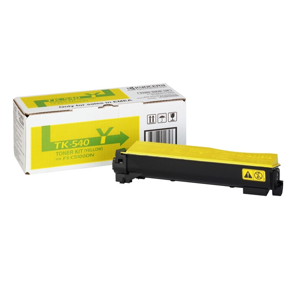 Kyocera TK-540Y toner żółty, oryginalny 1T02HLAEU0 079160 - 1