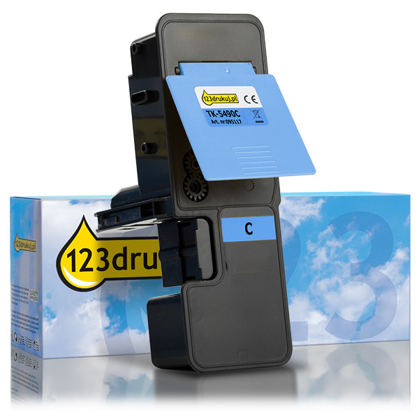 Kyocera TK-5490C toner niebieski, zwiększona pojemność, wersja 123drukuj 095117 - 1