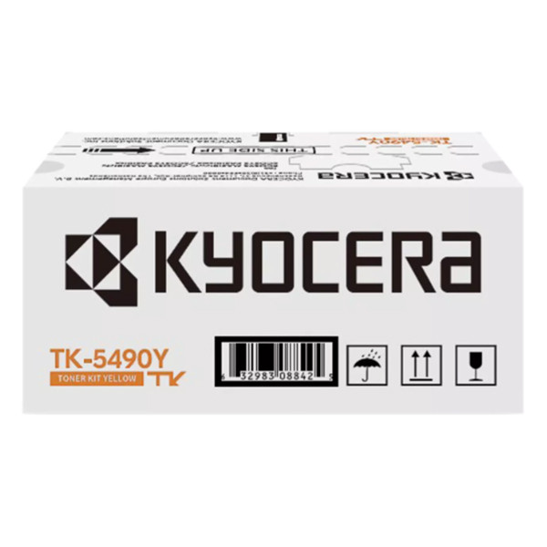 Kyocera TK-5490Y toner toner żółty, zwiększona pojemność, oryginalny 1T0C22ANL1 095120 - 1