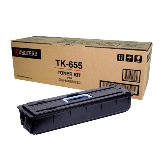 Kyocera TK-655 toner czarny, oryginalny 1T02FB0EU0 079080 - 1
