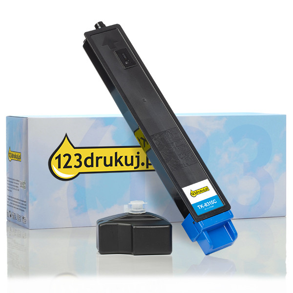 Kyocera TK-8315C toner niebieski, wersja 123drukuj 1T02MVCNL0C 079399 - 1