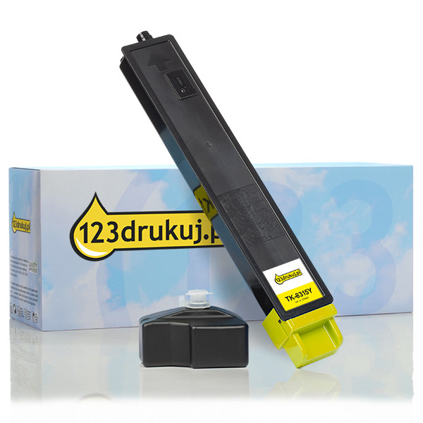 Kyocera TK-8315Y toner żółty, wersja 123drukuj 1T02MVANL0C 079403 - 1