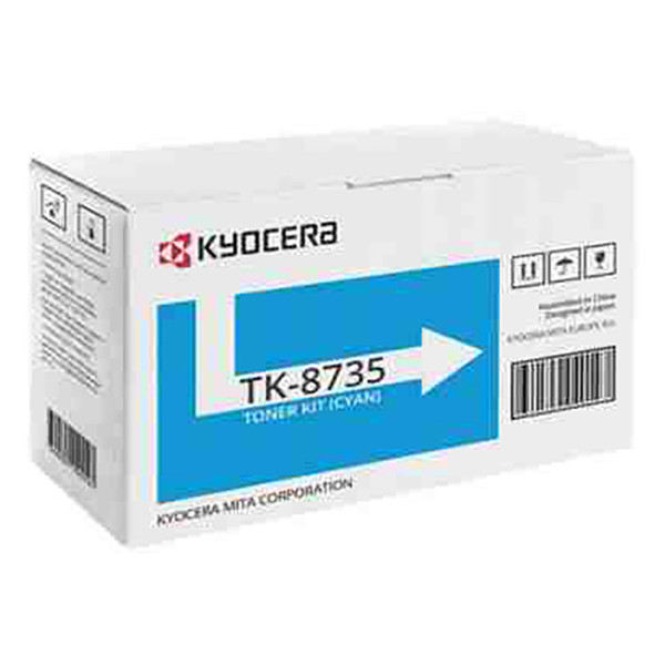 Kyocera TK-8735C toner niebieski, oryginalny 094816 - 1