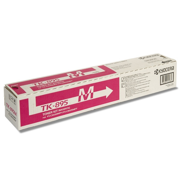 Kyocera TK-895M toner czerwony, oryginalny 1T02K0BNL0 079342 - 1