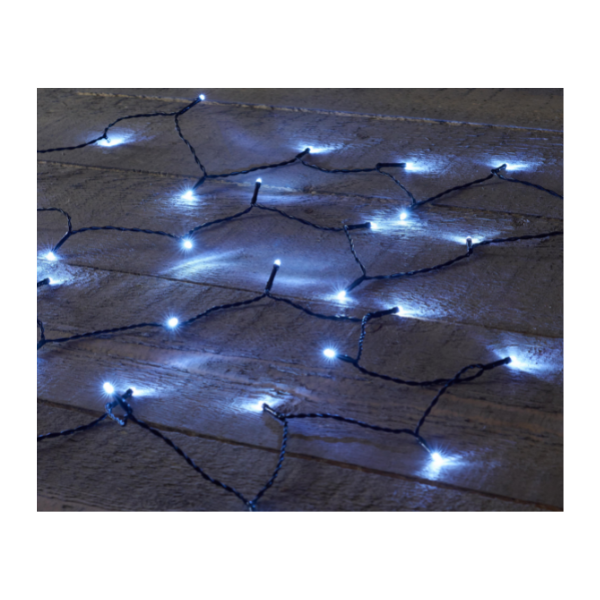 Lampki choinkowe PREMIUM LED | 18 m | zimna biel | 180 lampek 228630 246738 - 1
