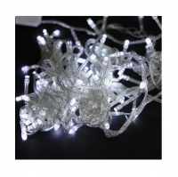 Lampki ogrodowe | przezroczysty kabel, zimne białe światło | 100 lampek  246711