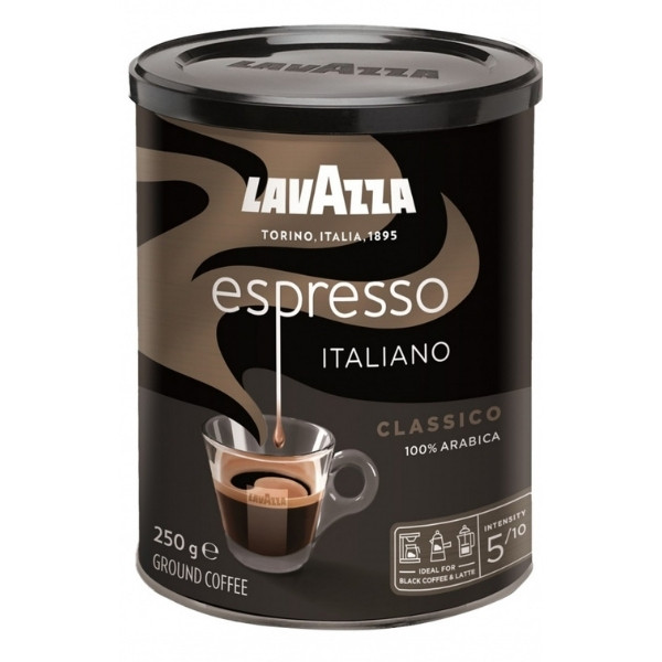 Kawa Lavazza ESPRESSO ITALIANO CLASSICO, mielona, w puszce, 250 g 700019 - 1