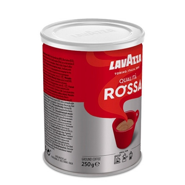 Kawa Lavazza QUALITA ROSSA, mielona, w puszce, 250 g 700024 - 1