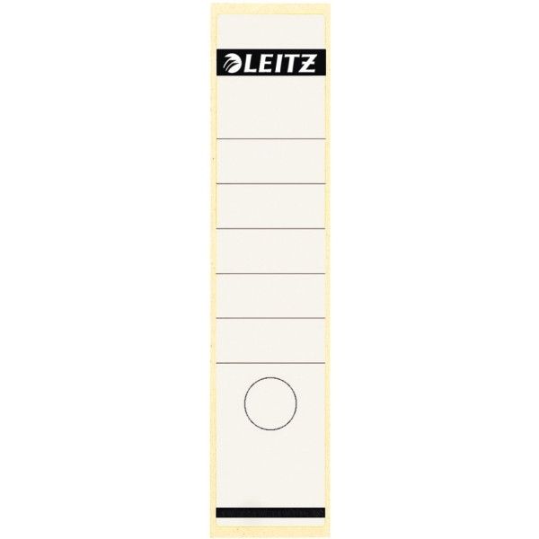 Etykiety grzbietowe Leitz 61 x 285 mm samoprzylepne, białe (10 szt.) 211028 - 1