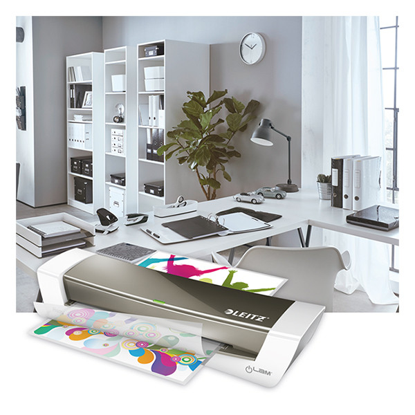 Leitz Laminator Leitz iLam A4 Home Office, szary 73680089 226024 - 5