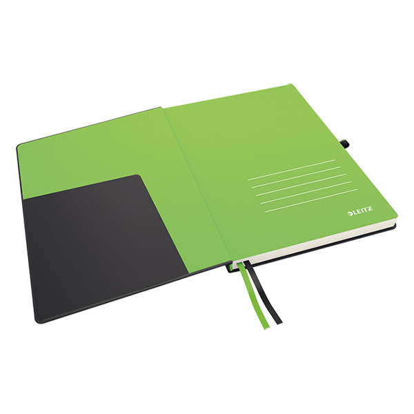 Notes Leitz 4472 A4 w linie, 96 gramów, 80 kartek, czarny 211530 - 3