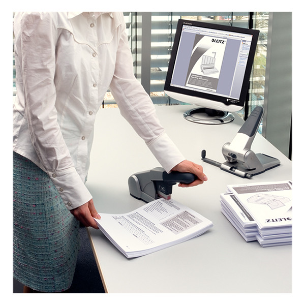 Zszywacz Leitz 5552 Heavy Duty FC srebrny (60 kartek) 211368 - 6