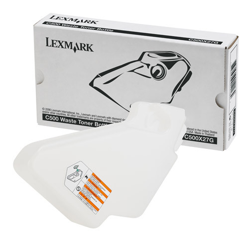 Lexmark 0C500X27G pojemnik na zużyty toner / waste toner bottle, oryginalny C500X27G 034820 - 1