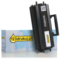 Lexmark 0X340H11G toner czarny, zwiększona pojemność, wersja 123drukuj X340H11GC 034836