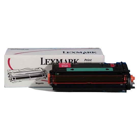 Lexmark 10E0041 toner czerwony, oryginalny Lexmark 10E0041 034145 - 1