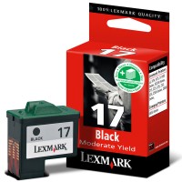 Lexmark 10NX217 (Nr 17) tusz czarny, oryginalny 10NX217E 040159