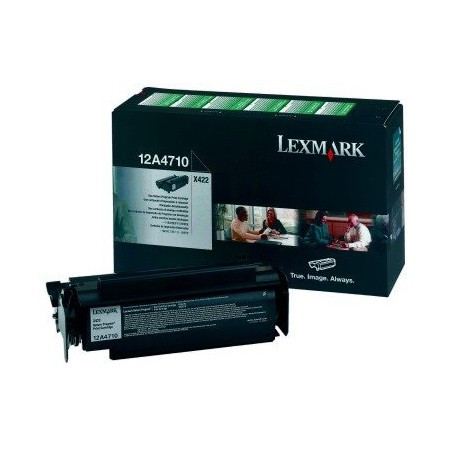Lexmark 12A4710 toner czarny, oryginalny Lexmark 12A4710 034390 - 1
