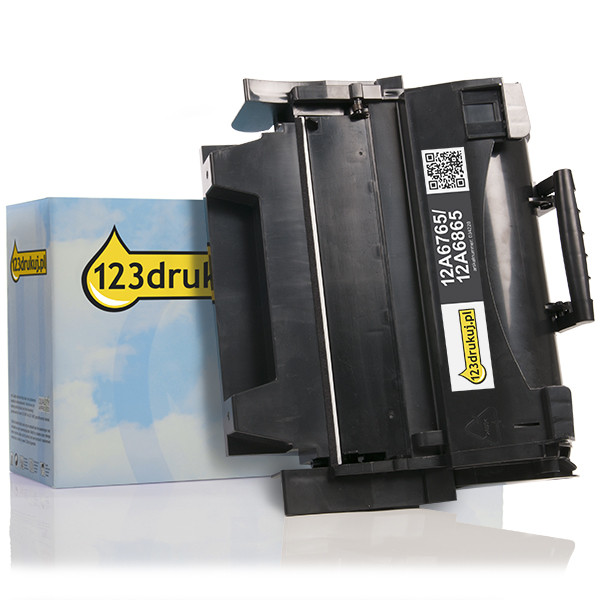 Lexmark 12A6765 / 12A6865 toner czarny, wersja 123drukuj 12A6865C 034228 - 1