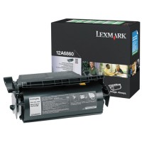 Lexmark 12A6860 toner czarny, oryginalny 12A6860 034230