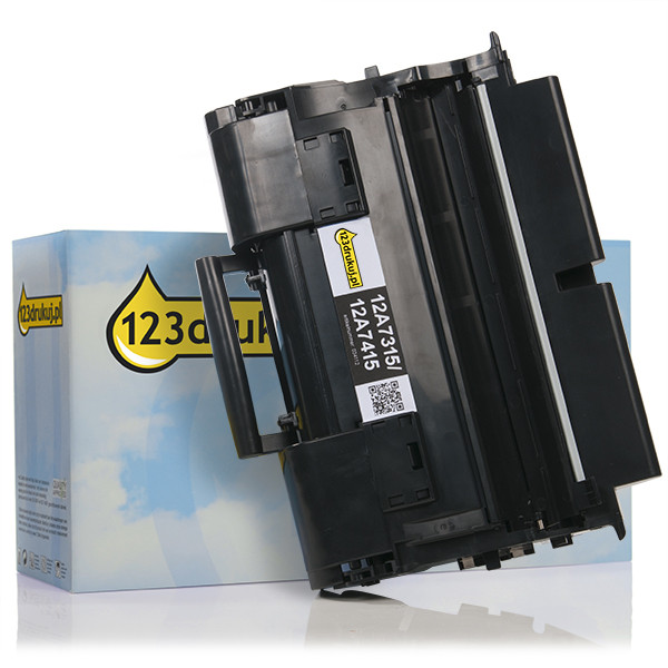 Lexmark 12A7315 / 12A7415 toner czarny, wersja 123drukuj 12A7415C 034112 - 1