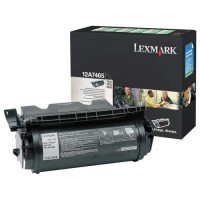 Lexmark 12A7465 toner czarny, ekstra zwiększona pojemność, oryginalny 034355
