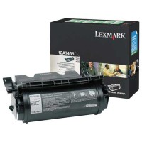 Lexmark 12A7465 toner czarny, ekstra zwiększona pojemność, oryginalny Lexmark 12A7465 034355
