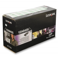 Lexmark 12A8425 toner czarny, zwiększona pojemność, oryginalny Lexmark 12A8425 034260