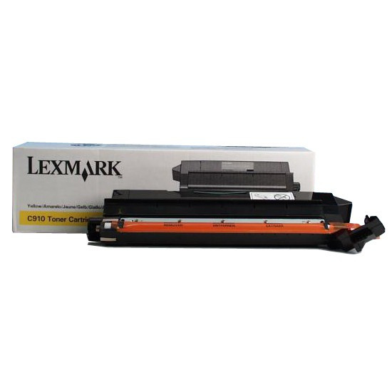 Lexmark 12N0770 toner żółty, oryginalny Lexmark 12N0770 034565 - 1