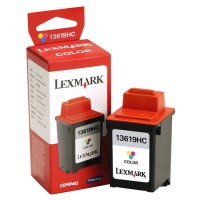 Lexmark 13619HC tusz kolorowy, oryginalny 13619HC 040010