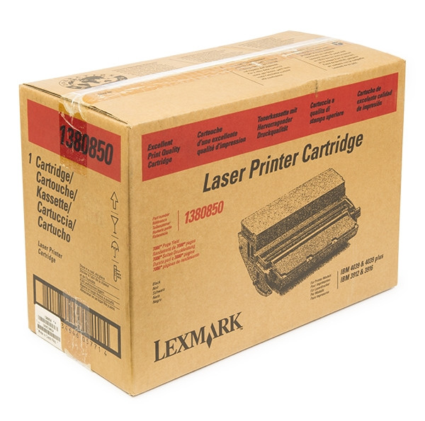 Lexmark 1380850 toner czarny, oryginalny Lexmark 1380850 034400 - 1