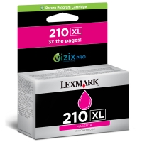 Lexmark 14L0176E (Nr 210XL) tusz czerwony, zwiększona pojemność, oryginalny 14L0176E 040612