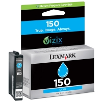 Lexmark 14N1608E (Nr 150) tusz niebieski, oryginalny 14N1608E 040458