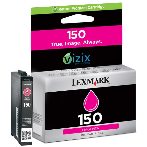 Lexmark 14N1609E (Nr 150) tusz czerwony, oryginalny 14N1609E 040460 - 1