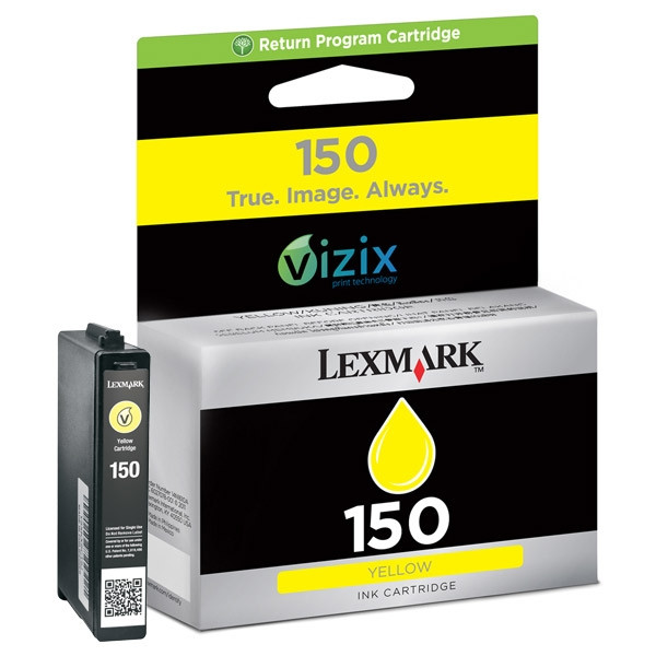 Lexmark 14N1610E (Nr 150) tusz żółty, oryginalny 14N1610E 040462 - 1