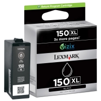 Lexmark 14N1614E (Nr 150XL) tusz czarny, zwiębkszona pojemność, oryginalny 14N1614E 040464