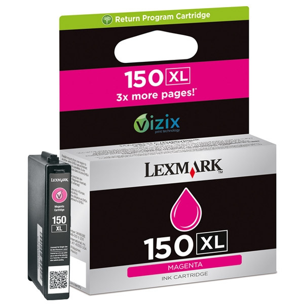Lexmark 14N1616E (Nr 150XL) tusz czerwony, zwiększona pojemność, oryginalny 14N1616E 040468 - 1
